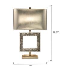 Champagne Leaf Table Lamp