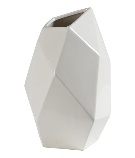 Geometric Ceramic Vase